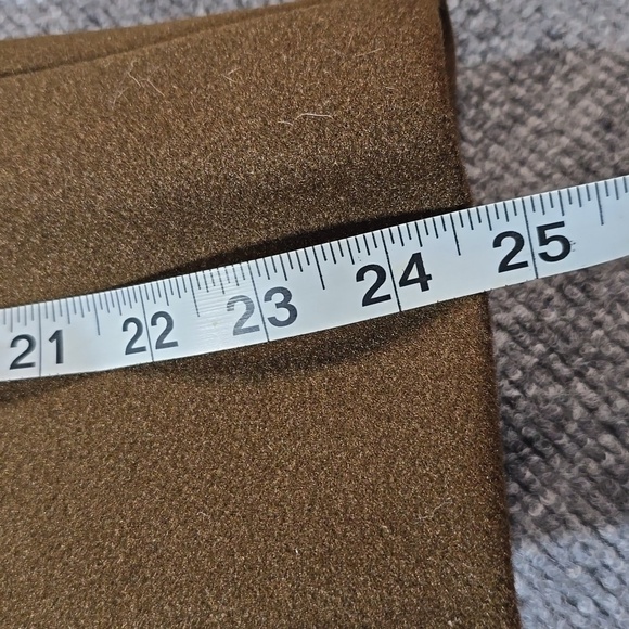 Double-Breasted Midi Wool Blend Pea Coat - Picture 6 of 8